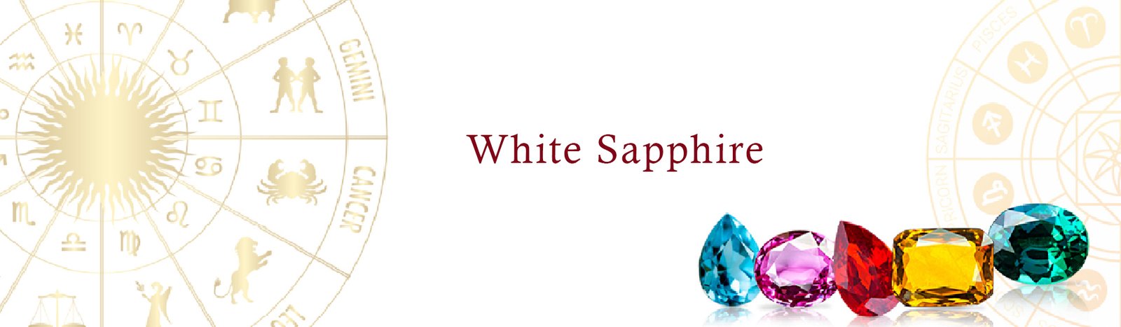Natural White Sapphire
